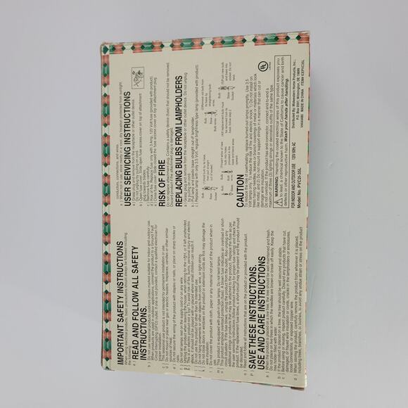 5pc Vintage Christmas Snowman String Light Set - Picture 5 of 6